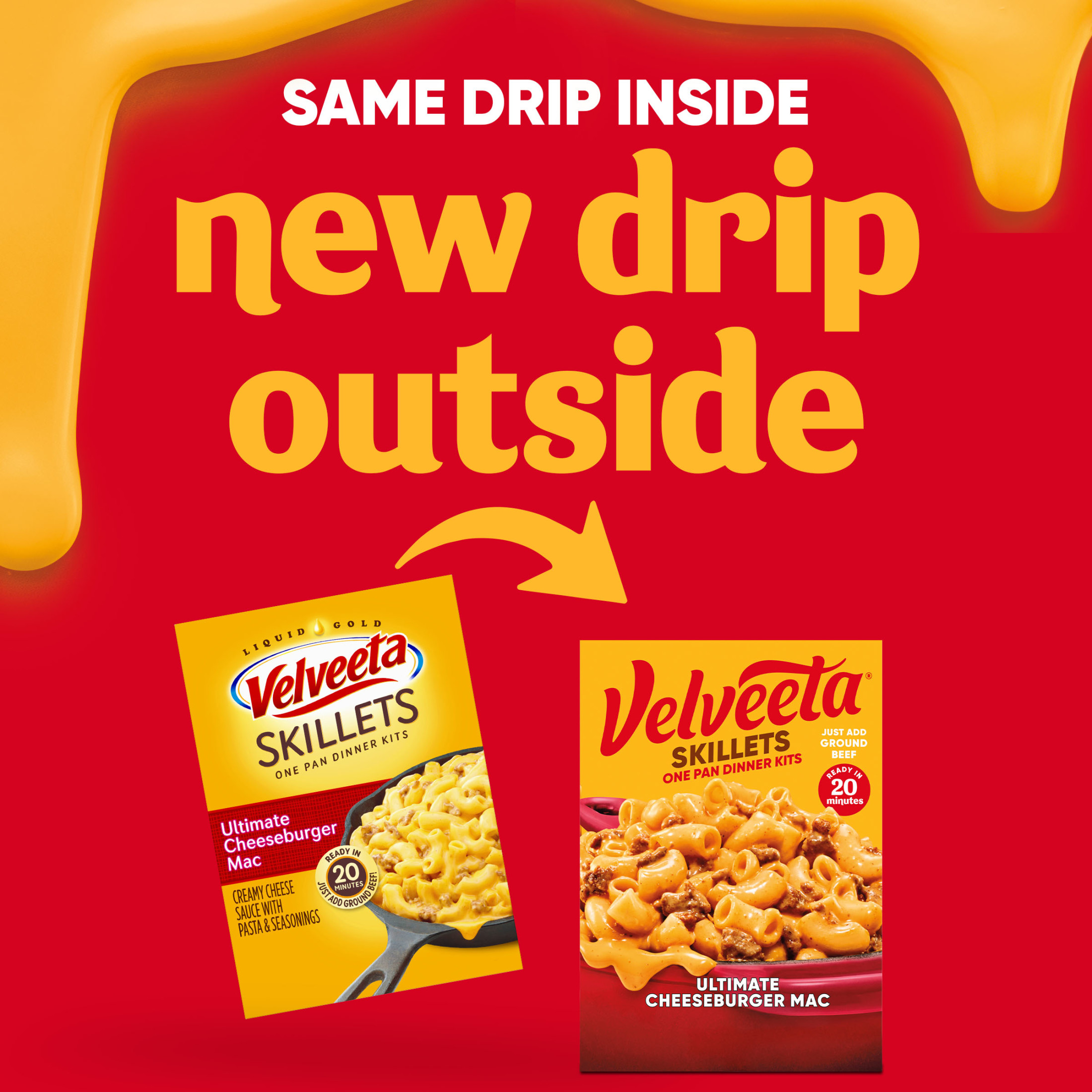 Velveeta Ultimate Cheeseburger Macaroni and Cheese Dinner Kit, 12.8 oz Box thumbnail 2