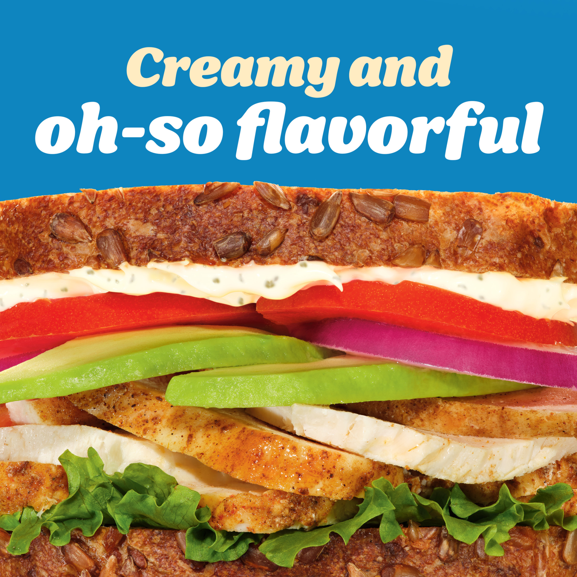 Kraft Chunky Blue Cheese Salad Dressing, 16 fl oz Bottle thumbnail 3