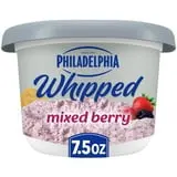Philadelphia Mixed Berry Whipped Cream Cheese Spread, 7.5 oz Tub