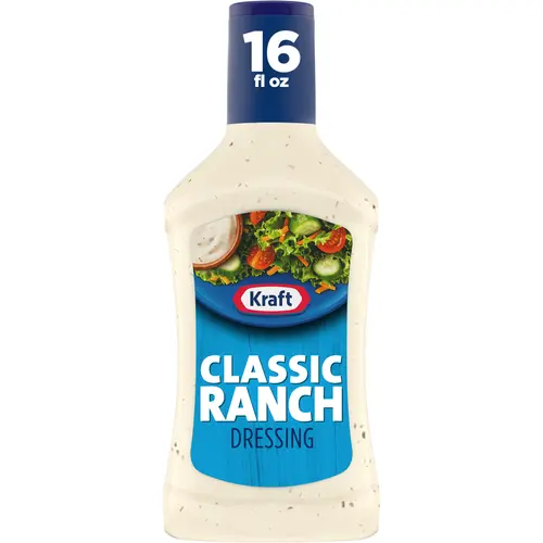 Kraft Classic Ranch Dressing, 16 fl oz Bottle