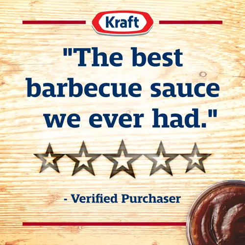 Kraft Original Slow-Simmered Barbecue BBQ Sauce, 18 oz Bottle thumbnail 4
