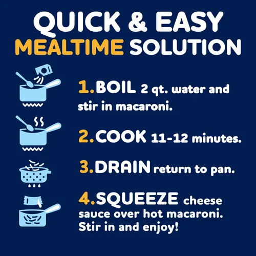 Kraft Deluxe Original Cheddar Mac N Cheese Dinner, 3 ct Pack, 14 oz Boxes, Shelf-Stable thumbnail 2