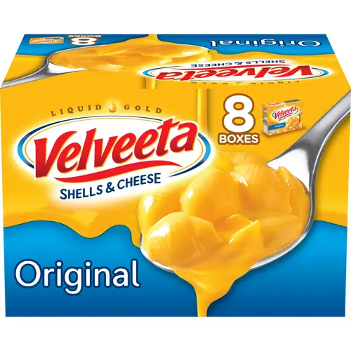 Velveeta Shells and Cheese Original 12 Ounce (8 Pack)