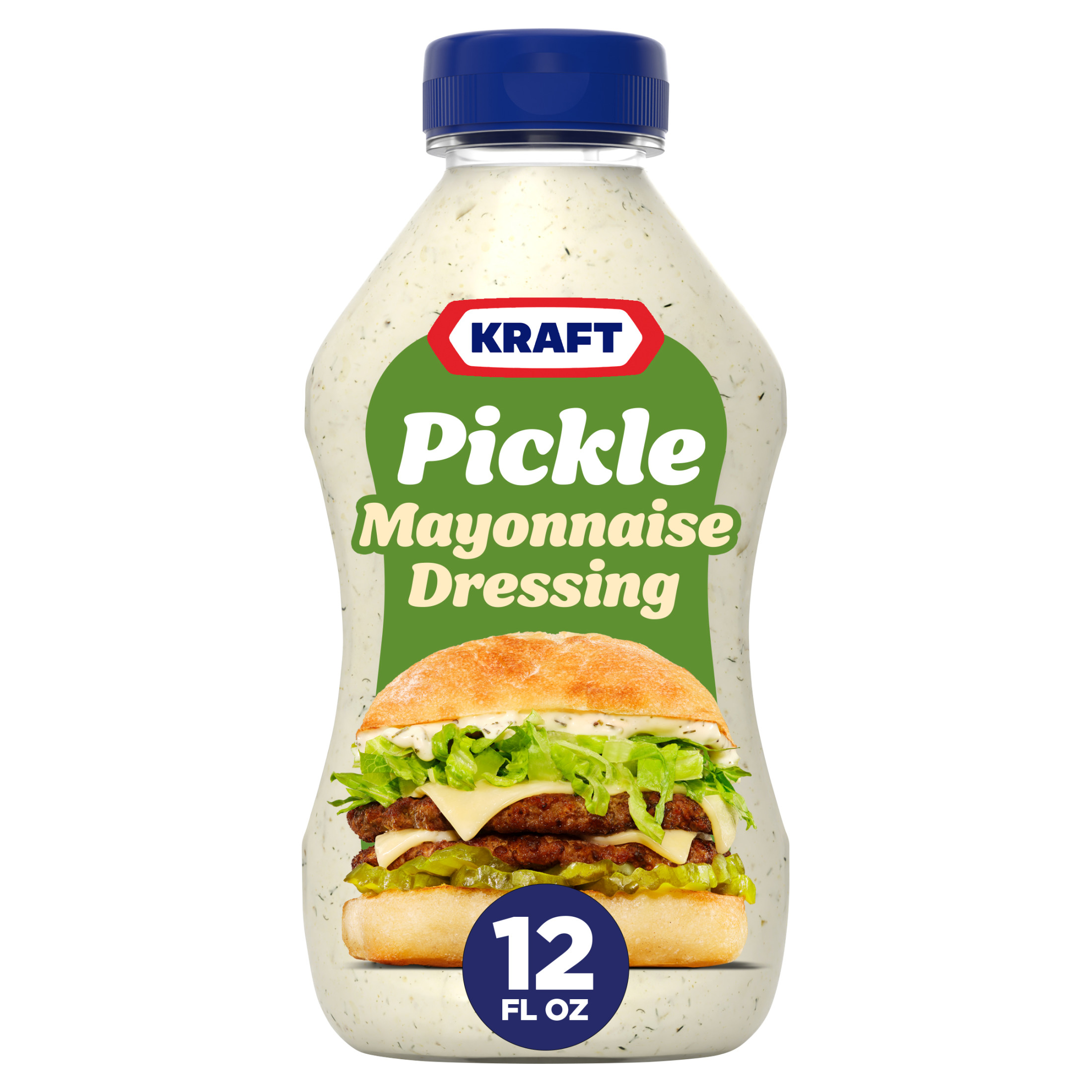 Kraft Pickle Mayonnaise Dressing, 12 fl oz Bottle