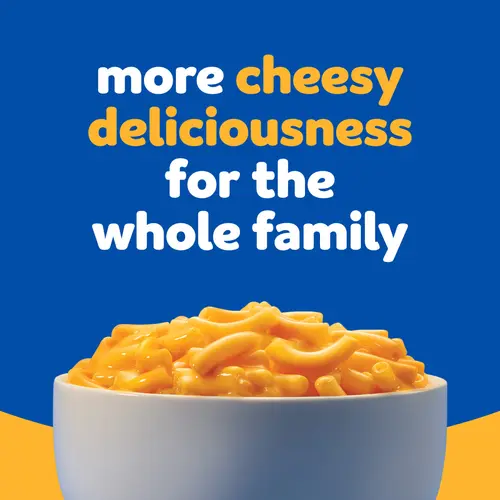 Kraft Original Mac & Cheese Macaroni and Cheese Dinner, 11 oz Box, Shelf-Stable thumbnail 3