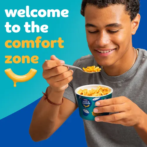 Kraft Ranch Flavored Mac & Cheese Dinner, 4 Ct Pack, 2.05 oz Cups, Shelf-Stable, Shelf-Stable thumbnail 2