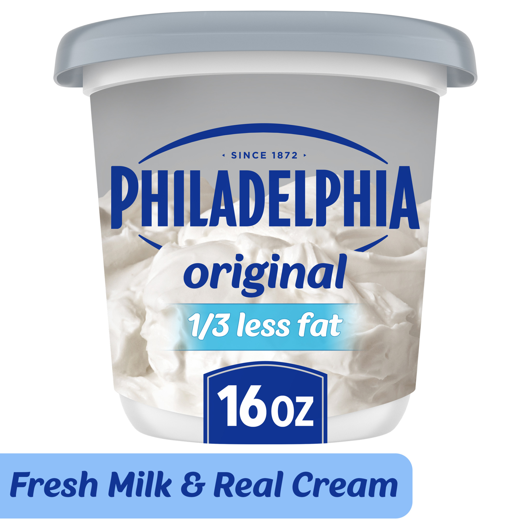 Philadelphia Reduced Fat Cream Cheese Spread, 16 oz Tub