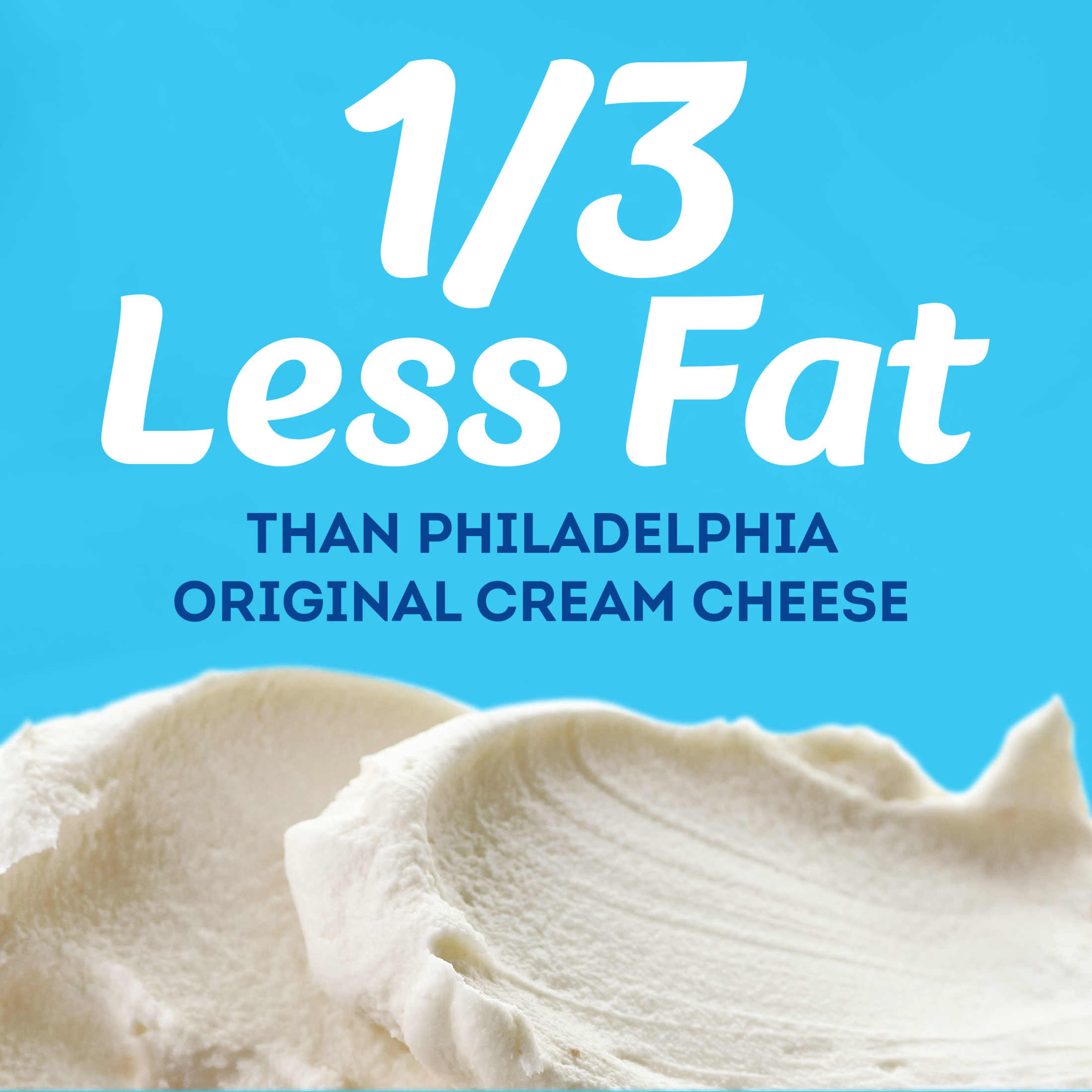 Philadelphia Reduced Fat Cream Cheese Spread, 12 oz Tub thumbnail 3