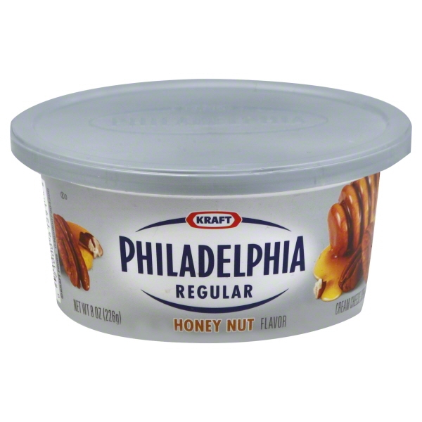 Kraft Philadelphia Honey Nut Cream Cheese Spread, 8 Oz.