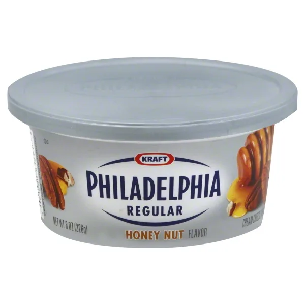 Kraft Philadelphia Honey Nut Cream Cheese Spread, 8 Oz.