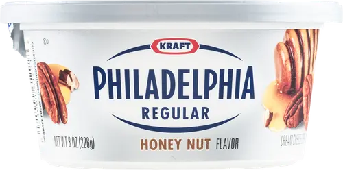 Kraft Philadelphia Honey Nut Cream Cheese Spread, 8 Oz. thumbnail 2