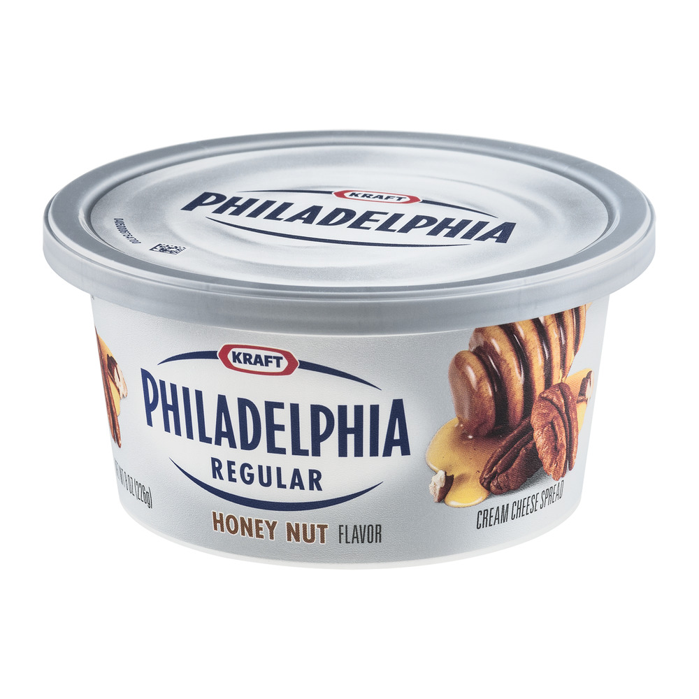 Kraft Philadelphia Honey Nut Cream Cheese Spread, 8 Oz. thumbnail 3
