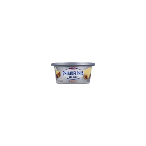 Kraft Philadelphia Pineapple Regular Pineapple Cream Cheese Spread, 8 Oz. thumbnail 2