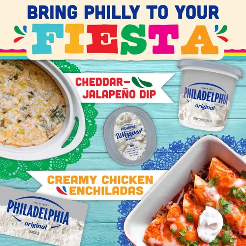 Philadelphia Original Whipped Cream Cheese Spread, 8 oz Tub thumbnail 2