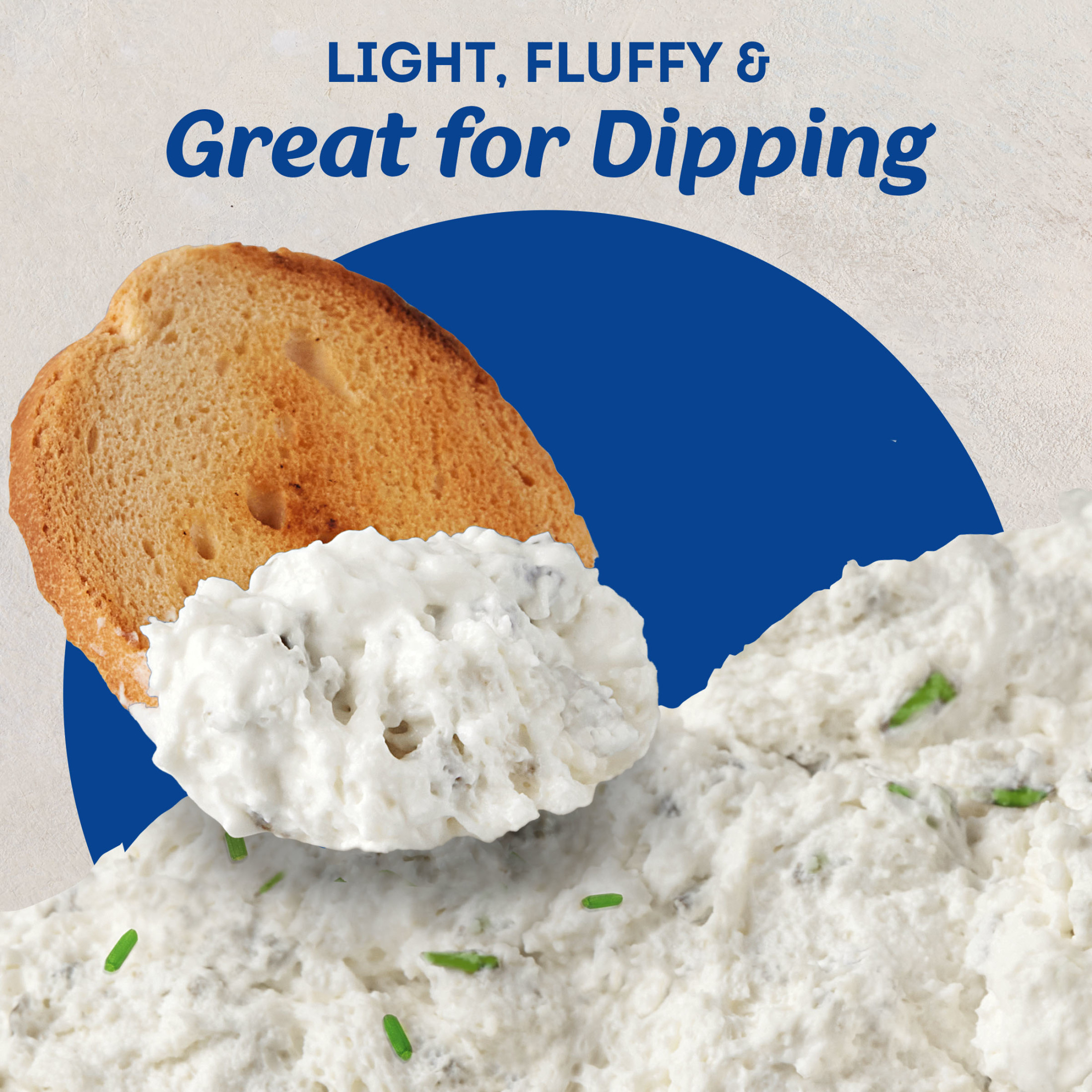 Philadelphia Chive Whipped Cream Cheese Spread, 7.5 oz Tub thumbnail 2