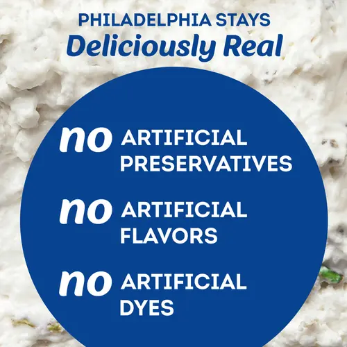 Philadelphia Chive Whipped Cream Cheese Spread, 7.5 oz Tub thumbnail 4