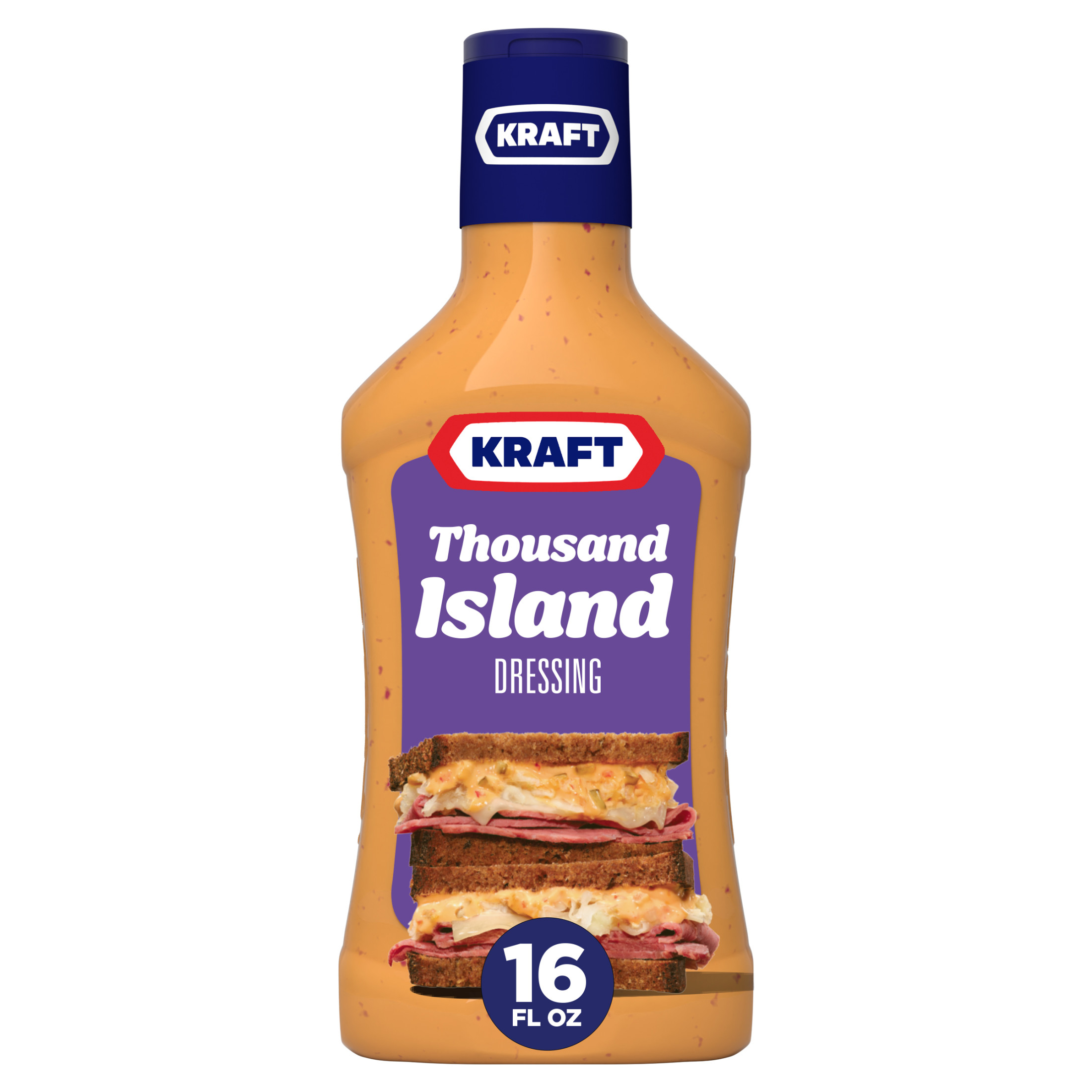 Kraft Thousand Island Dressing, 16 fl oz Bottle