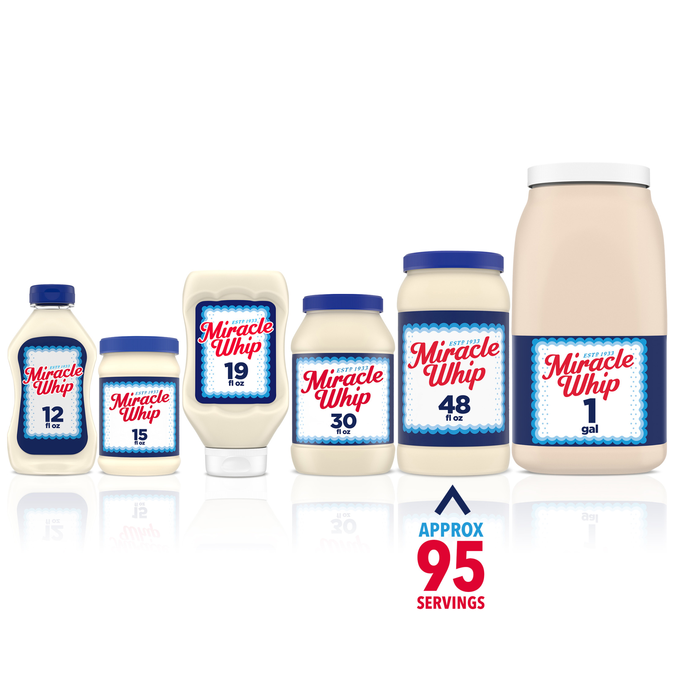 Miracle Whip Mayo-like Dressing Value Size Jar, 48 fl oz thumbnail 2
