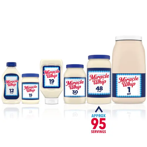 Miracle Whip Mayo-like Dressing Value Size Jar, 48 fl oz thumbnail 2
