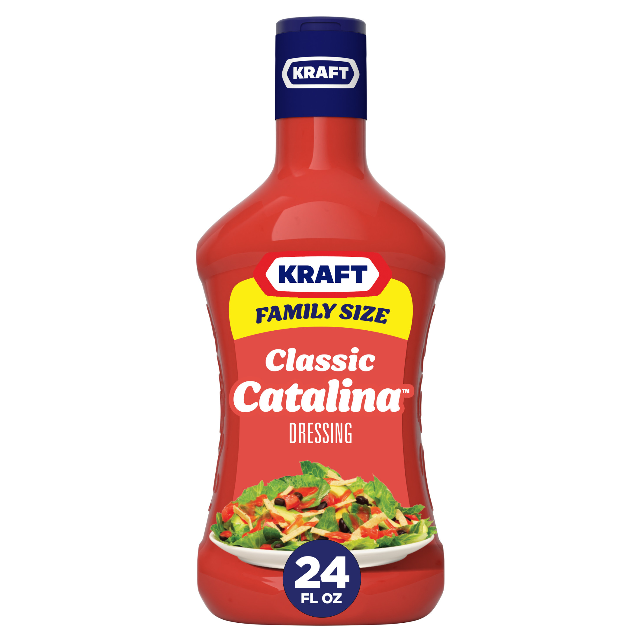 Kraft Classic Catalina Dressing Family Size, 24 fl oz Bottle