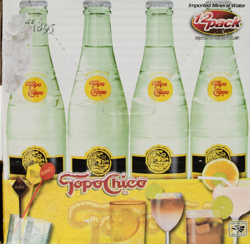 Topo Chico Sparkling Mineral Water Glass Bottles, 12 fl oz, 12 Pack thumbnail 3