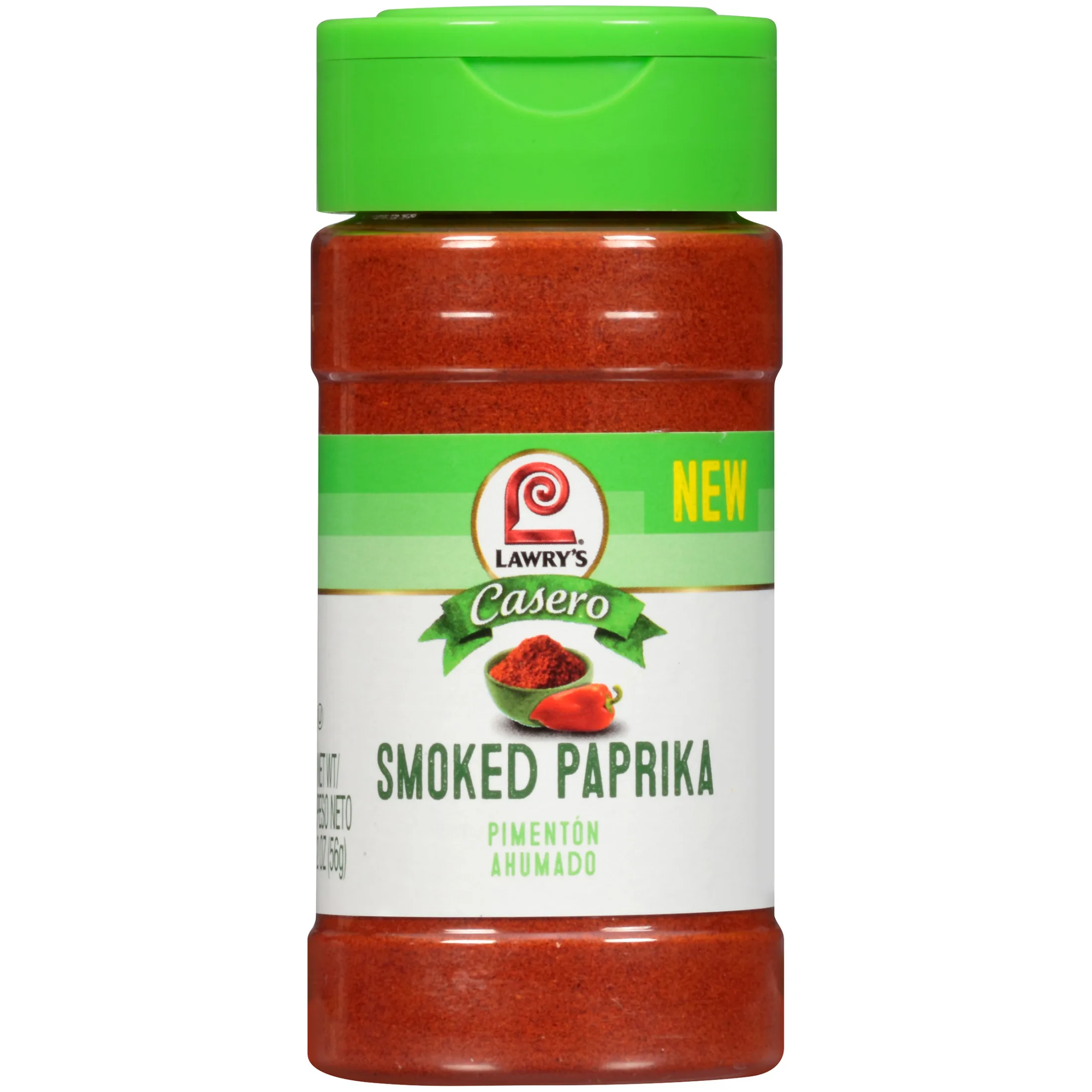Lawry's Casero Kosher Smoked Paprika, 2 oz Bottle