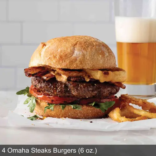 Omaha Steaks Gourmet Grilling Assortment (4x Bacon Wrapped Filet Mignons, 4x Chicken Breasts, 4x Omaha Steaks Burgers, 4x Jumbo  thumbnail 4