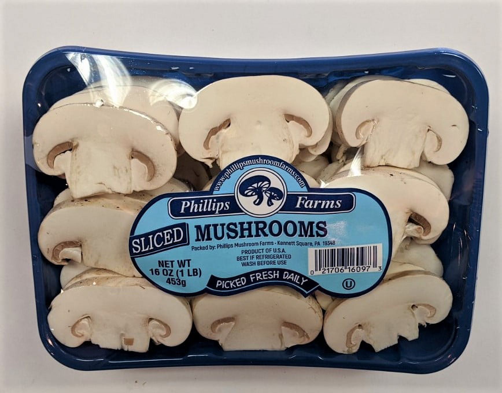 Fresh Sliced Mushrooms, 16 oz thumbnail 2