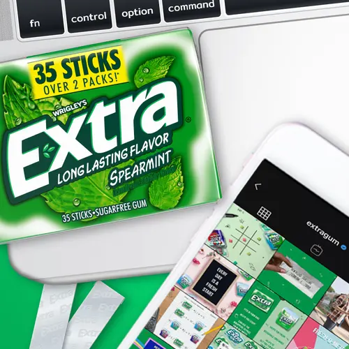 Extra Gum Spearmint Sugar Free Chewing Gum Pack - 35 ct thumbnail 4
