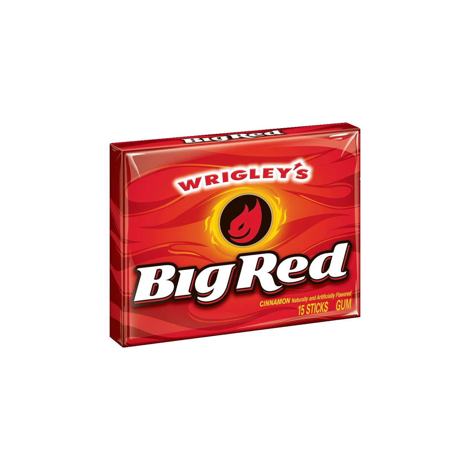 Wrigley's Big Red Cinnamon Chewing Gum Bulk - 15 Stick (Pack of 3) thumbnail 2