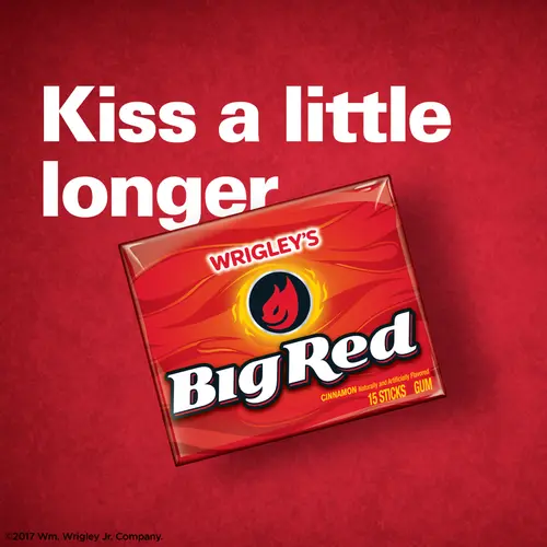 Wrigley's Big Red Cinnamon Chewing Gum Bulk - 15 Stick (Pack of 3) thumbnail 4