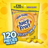 Juicy Fruit Chewing Gum, Value Pack - 120 Count Bulk Gum Bag thumbnail 2