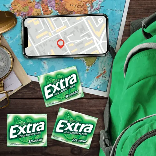 Extra Spearmint Sugar Free Chewing Gum - 15 ct (8 Pack) thumbnail 4