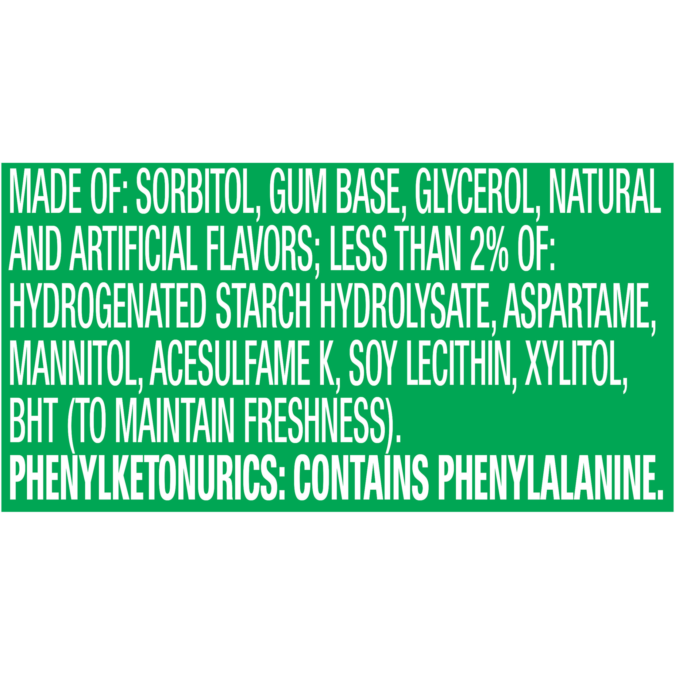 Orbit Spearmint Sugar Free Chewing Gum Bulk Pack- 14 Piece (Pack of 8 - 112 Total Pieces) thumbnail 2