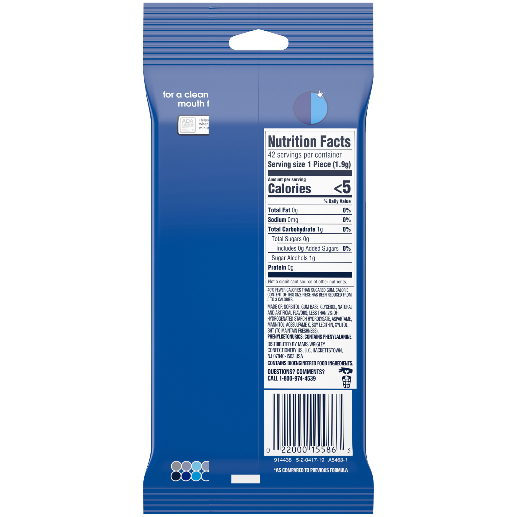 Orbit Peppermint Sugar Free Chewing Gum Travel Essentials - 3 Ct Pack thumbnail 4