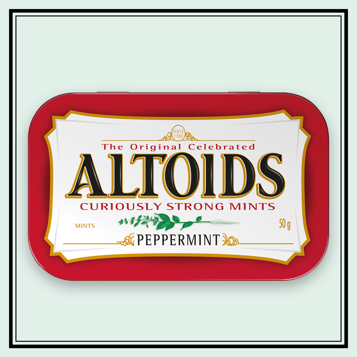 Altoids Classic Peppermint Breath Mints Hard Candy - 1.76 oz Tin thumbnail 2