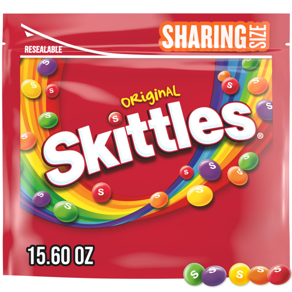 Skittles Original Chewy Summer Candy Sharing Size - 15.6 oz