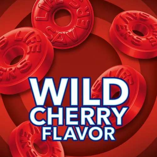 Life Savers Wild Cherry Hard Candy Individually Wrapped, Sharing Size, 14.5 oz Bag thumbnail 2