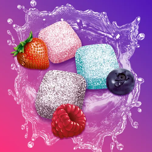 Extra Refreshers Berry Mix Sugar Free Chewing Gum - 40 Piece Bottle thumbnail 2