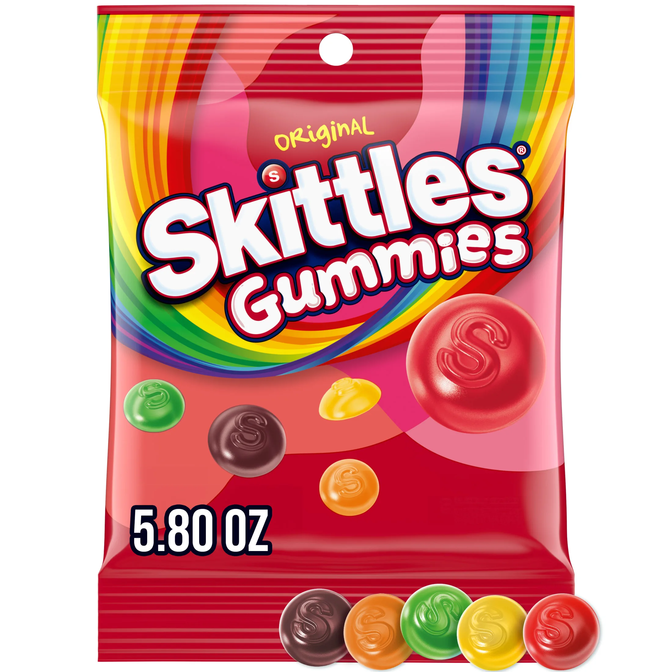 Skittles Original Gummy Candy - 5.8 oz Bag
