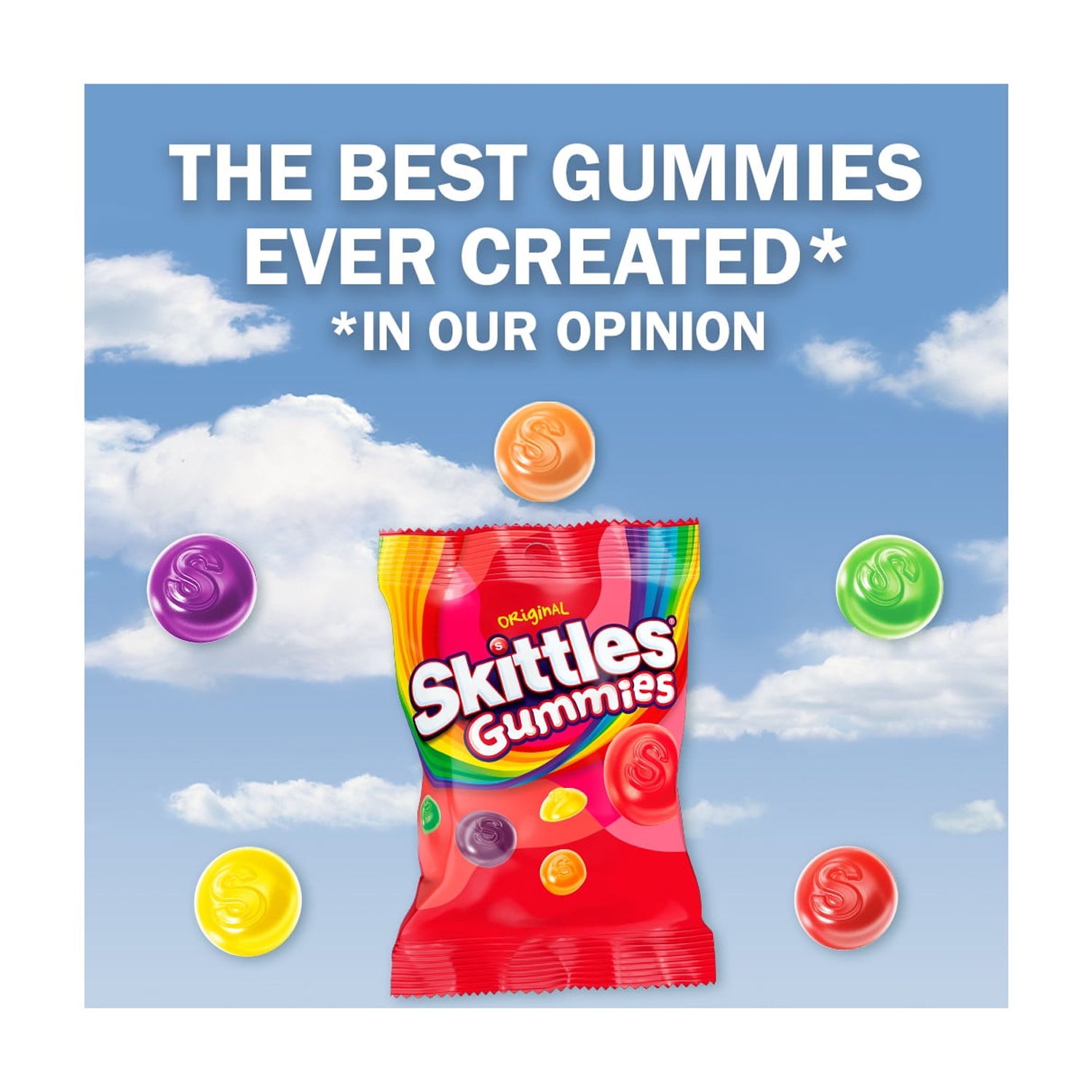 Skittles Original Gummy Candy - 5.8 oz Bag thumbnail 4