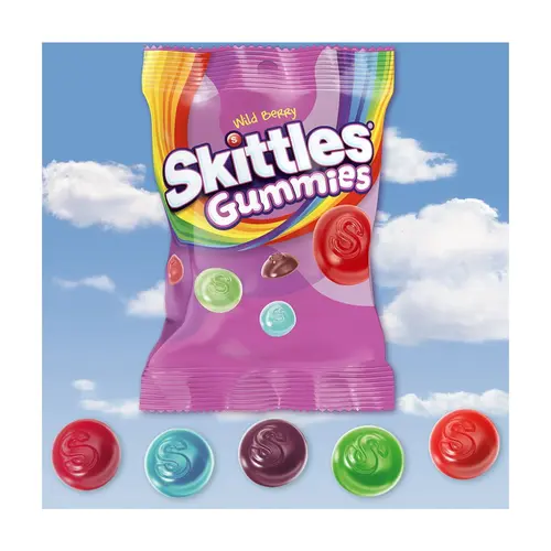 Skittles Wild Berry Gummy Candy - 5.8 oz Bag thumbnail 2