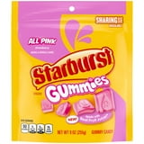 Starburst Gummies All Pink Gummy Candy, Sharing Size - 9 oz Resealable Bag