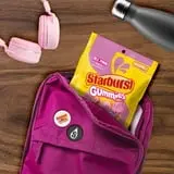 Starburst Gummies All Pink Gummy Candy, Sharing Size - 9 oz Resealable Bag thumbnail 3