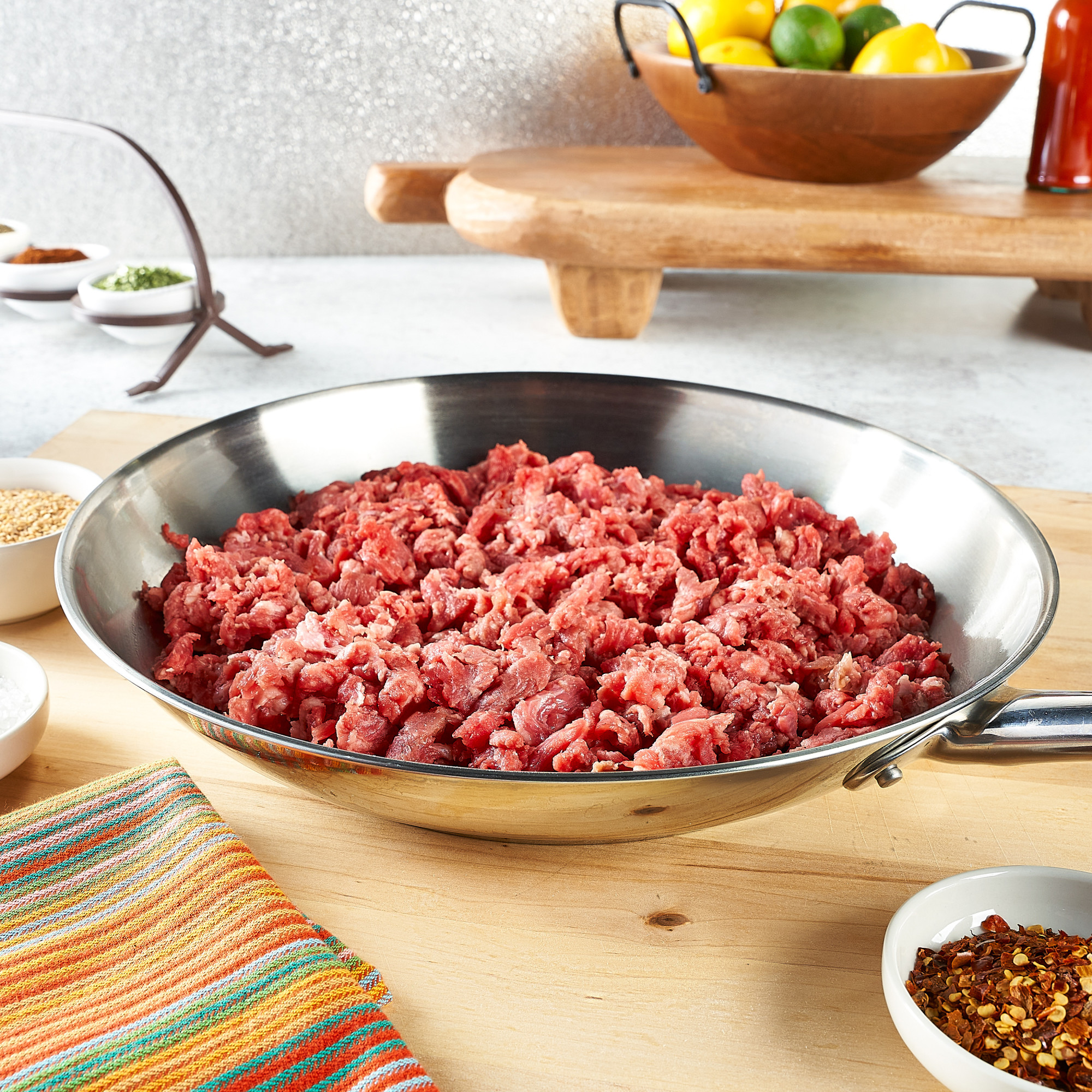 Beef Carne Picada, Tray, Fresh, 1.48 - 2.48 lb thumbnail 3