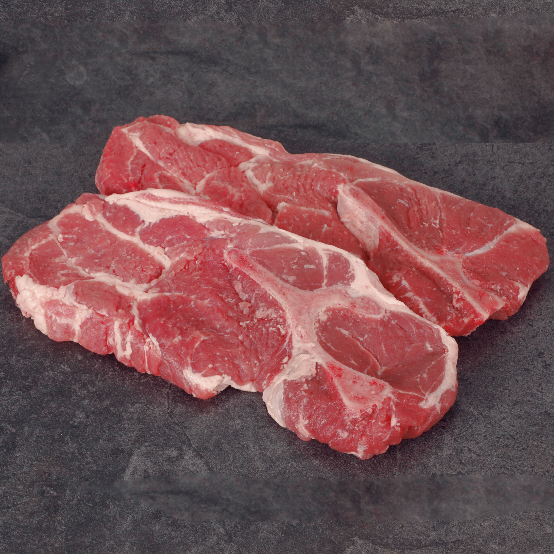 Pork Butt Steak Bone-In, 1.5 - 3.5 lb Tray thumbnail 2