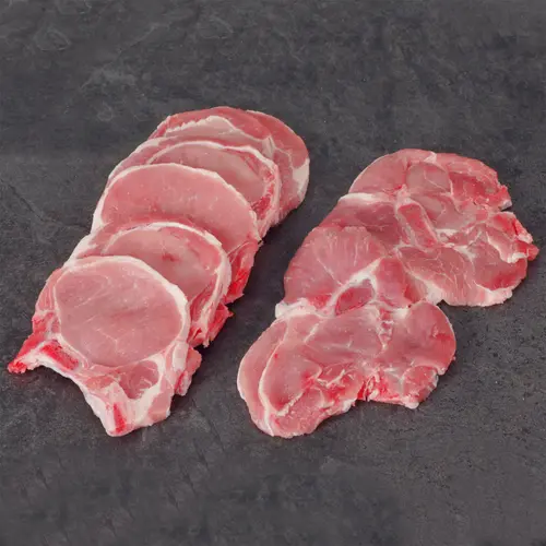Pork Assorted Loin Chops Thin Bone-In, 2.0 - 3.8 lb Tray thumbnail 2