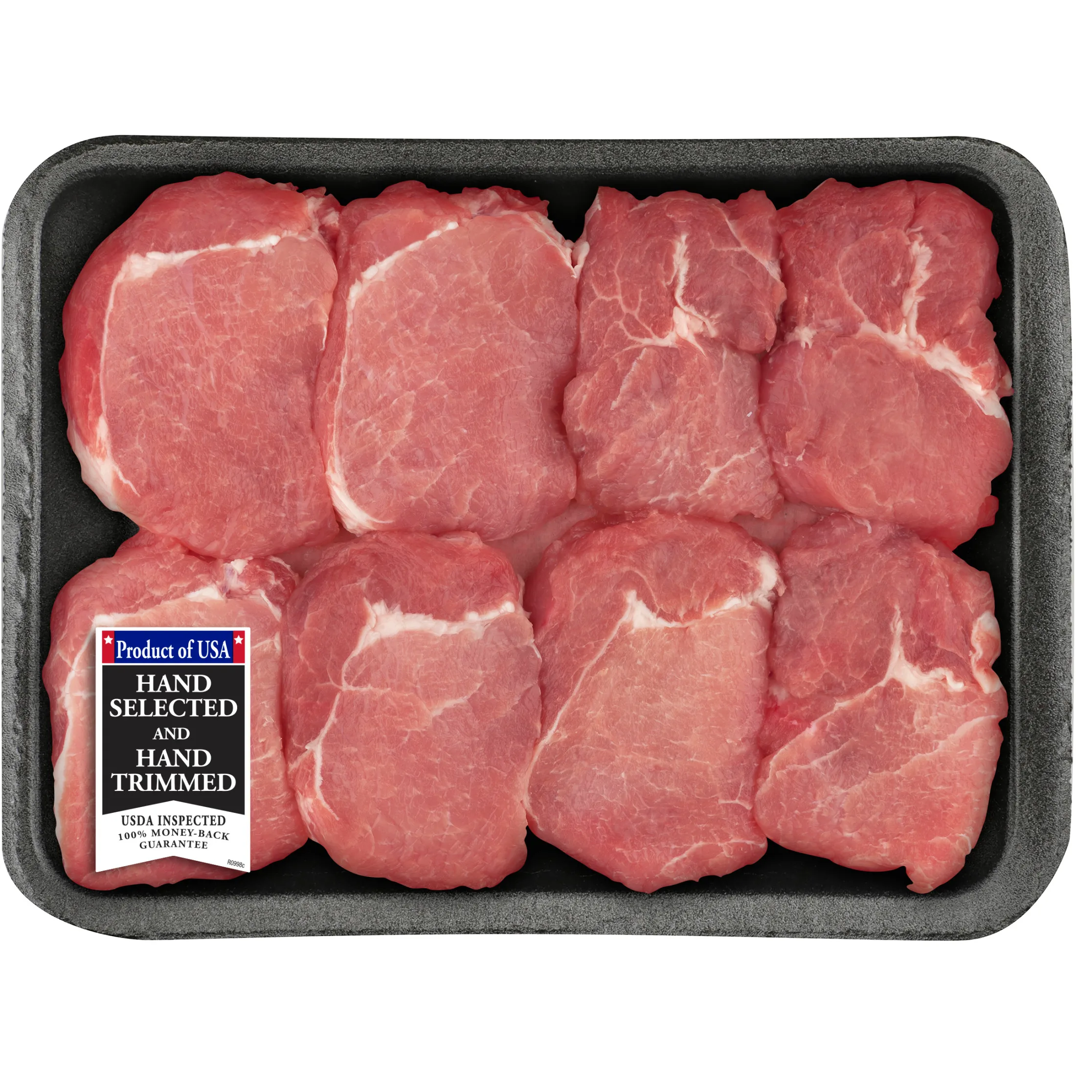 Pork Ribeye Chops Boneless, 2.0 - 3.3 lb Tray