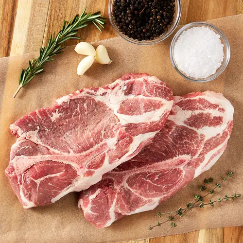 Pork Butt Steaks, 3.5-5 lb. (Fresh) thumbnail 2