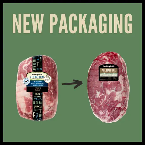 Smithfield All Natural Boneless Pork Shoulder Butt Roast, 2.4 - 5.0 lb thumbnail 2